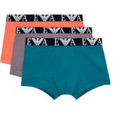Emporio Armani - Tripack Stretch Katoenen Boxershorts - Veelkleurig