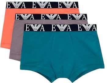 Emporio Armani - Tripack Stretch Katoenen Boxershorts - Veelkleurig