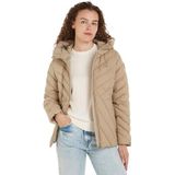 Tommy Hilfiger - Chevron Mw - Gewatteerde Jas - Beige