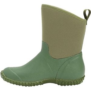 Muck Boot Muckster II Mid Enkellaars voor dames, Groene W voering met bloemenprint, 40 EU