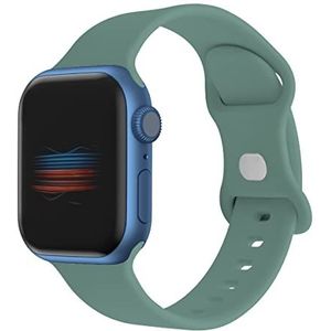 Compatibel met Apple Watch armband 38 mm, 40 mm, 41 mm, 42 mm, 44 mm, 45 mm, reservebandjes voor iWatch SE Series 8, 7, 6, 5, 4, 3, 2, 1, 42 mm/44 mm/45 mm, groen, Celeste Y Blanco, 42mm/44mm/45mm