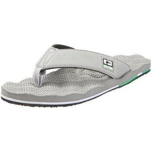 Globe Uniseks volwassenen bumps teenslippers, Grijs Grey Green, 47 EU