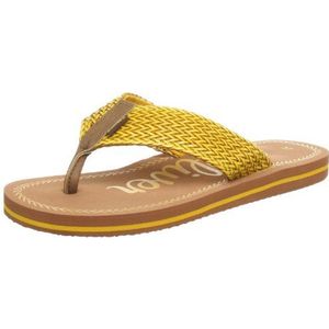 s.Oliver Casual slippers voor dames, Geel Gelb Geel 600, 39 EU