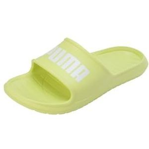 PUMA Divecat V2 Lite uniseks-volwassene Slippers,Lime Sheen PUMA Wit,43 EU