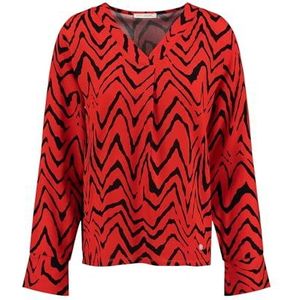 KEYLARGO Damesblouse met V-hals, oranje (1390), XL