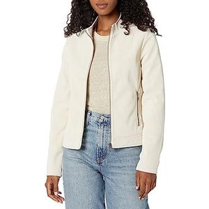 Bikerjack - Suède-effect - Jack - Regular Fit - Lange Mouwen