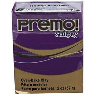 Premo Sculpey Lichtgewicht professionele knutselklei, paars