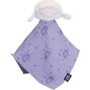 Sterntaler Baby Unisex knuffeldoek knuffeldoek sluimerschaap - knuffelhanddoek baby, mousseline knuffeldoek - lila