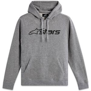 Alpinestars Blaze Hoody V3 Capuchontrui voor heren, fleece, sweatshirt met capuchon, gemêleerd/zwart, M