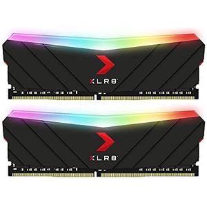 PNY 16GB XLR8 Gaming Epic-X RGB DDR4 4000MHz (PC4-32000) Desktop Memory RAM – (MD16GK2D4400018XRGB)