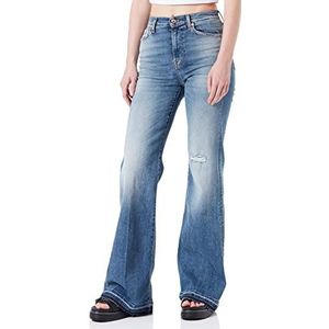 7 For All Mankind Modern Dojo Jeans, voor dames, lichtblauw, regular