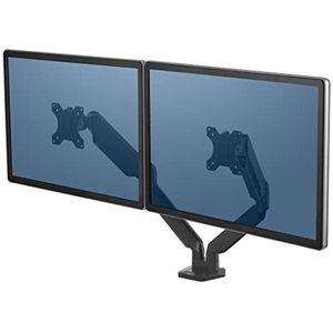 Fellowes Platinum Series Monitorarm, dubbele horizontale monitorarm voor monitors van 10-27 inch