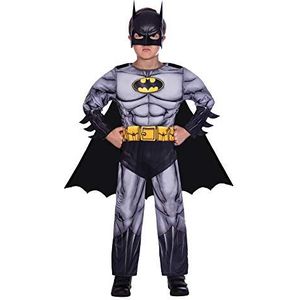 Kostuum klassieker Batman Warner Bros voor kinderen (Leeftijd: 6-8 jaar)
