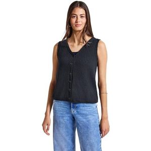 Street One - Gestructureerde Top - Blauw