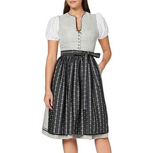 Apple of my eye damesjurk, Zilvergrijs met antraciet, 34