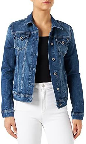 Pepe Jeans Sparen jas dames, Blauw (Denim-hp2), S