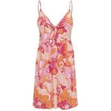 ONLY - ONLNOVA JULES - Zomerjurk - Oranje - Bloemenprint - Mouwloos