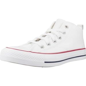 CONVERSE Chuck Taylor All Star Malden Street sneakers voor kinderen en jongeren, wit, rood, blauw, 35.5 EU