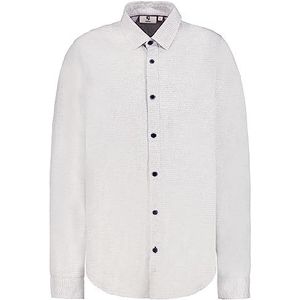 Garcia Shirt met lange mouwen voor, Wit, XL
