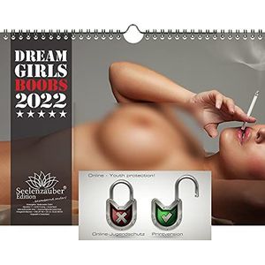 Seelenzauber Dreamgirls Borsten DIN A4 Kalender Liggend Formaat Voor Erotiek 2022