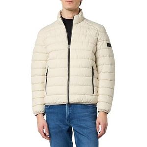 Gewatteerde Jas - Effen - Licht Gevoerd - Normale Pasvorm