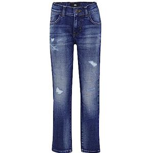 LTB Jeans Meisjes-jeansbroek Lonia G gemiddelde taille, skinny jeans katoenmix met ritssluiting, maat 11 jaar/146 in medium blauw, Ravana Wash 54552, 146 cm
