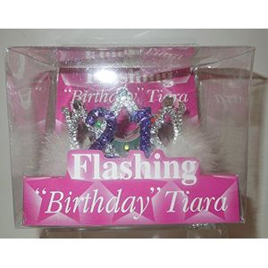 Alandra Birthdays Knipperende verjaardag No.18 Tiara