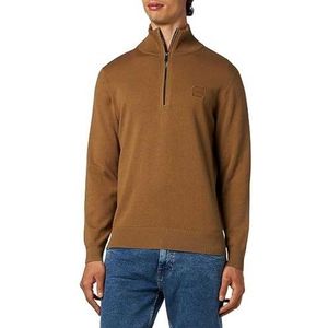 BOSS Kanobix Knitted Sweatshirt voor heren, Open beige 280, S