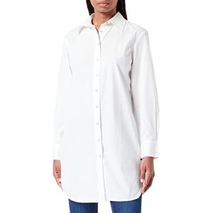 Garcia Damesshirt met lange mouwen, gebroken wit, XS