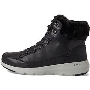Skechers Glacial Ultra Sneaker voor dames, Zwart, 36.5 EU