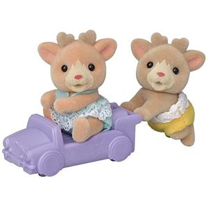 Sylvanian Families 5693 Tweeling Rendier-fluweelzachte Speelfiguren