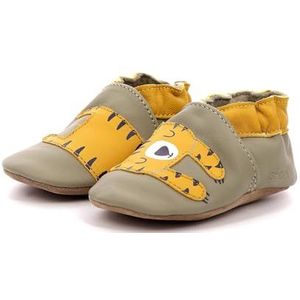 Robeez Tiger Nap, Pantoffels, Khaki, 17 EU, Khaki (stad), 17 EU