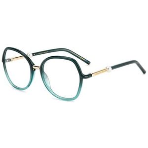 Carolina Herrera Her 0080 bril, groen groenblauw, 53 voor dames, Groenblauw, 53