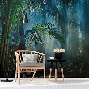 Ambiance Sticker Panoramisch behang tropische jungle voorgelijmd H 250 x B 240 cm
