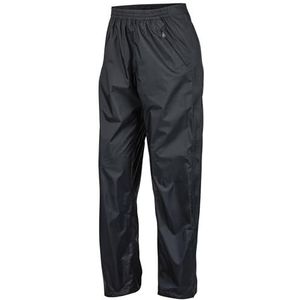 Marmot PreCip Eco broek met volledige rits, waterdicht, ademend, lichtgewicht, wandelen, winddicht, zwart, XL