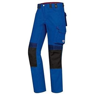 BP 1797 720 heren werkbroek gemaakt van versterkte katoen koningsblauw/nachtblauw, maat 44s