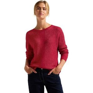 Cecil Gebreide trui, Casual Red Melange, XXL