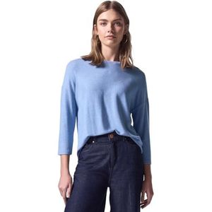 Street One - Studio F322062 - T-shirt - Silver Lake Mel. - Viscose Mix met Stretch