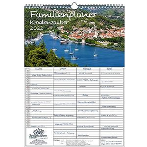 Seelenzauber Familieplanner - Kroatische Magie DIN A3-Kalender Voor 2022