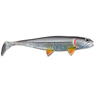 Cebbra The Fish set rubberen aas, Silver Shad, 8 cm