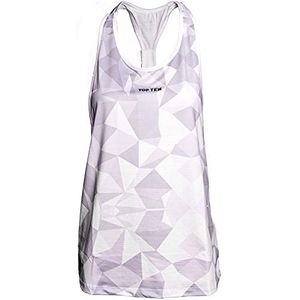 Tanktop ""Prism"", Wit - grijs, S