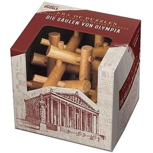 moses. 92132 Era of Puzzels, de pilaren van Olympia, houten puzzel in de traditie van het oude Griekenland, geduldspel in elegant design