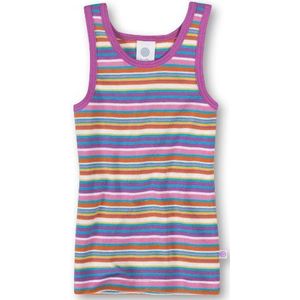 Sanetta meisjes onderhemd gestreept 332196, meerkleurig (6297), 128 cm