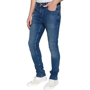 Trendyol Man Normale Taille Rechte Been Skinny Jeans, Coffee-8004,29, Koffie-8004, 44