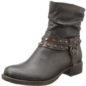 s.Oliver Casual cowboy laarzen voor dames, Grijze Grau Graite kam 293, 40 EU