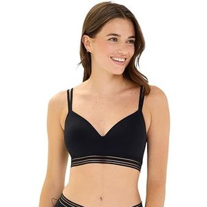 Billet Doux, Brass Bracks beha's zonder versterkingen, Zen Light, GCE Zwart, 32/34