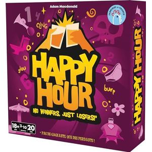 Asmodee Cocktail Games Happy Hour – gezelschapsspellen – kaartspellen – drinkspel vanaf 18 jaar – 3 tot 10 spelers – Franse versie