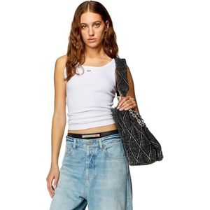 Diesel, Dames, Tops, Wit, Maat: L