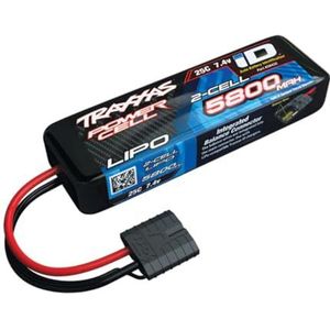 Traxxas 2843X Oplaadbare batterij, speelgoed, lithium-polymeer, zwart, blauw