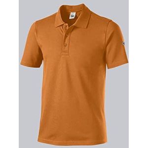 BP 1712-230 poloshirt voor hem en haar, 97% katoen, 3% elastaan curry, maat 2XL